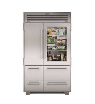Sub-Zero built-in refrigerator repair in a South Tampa kitchen